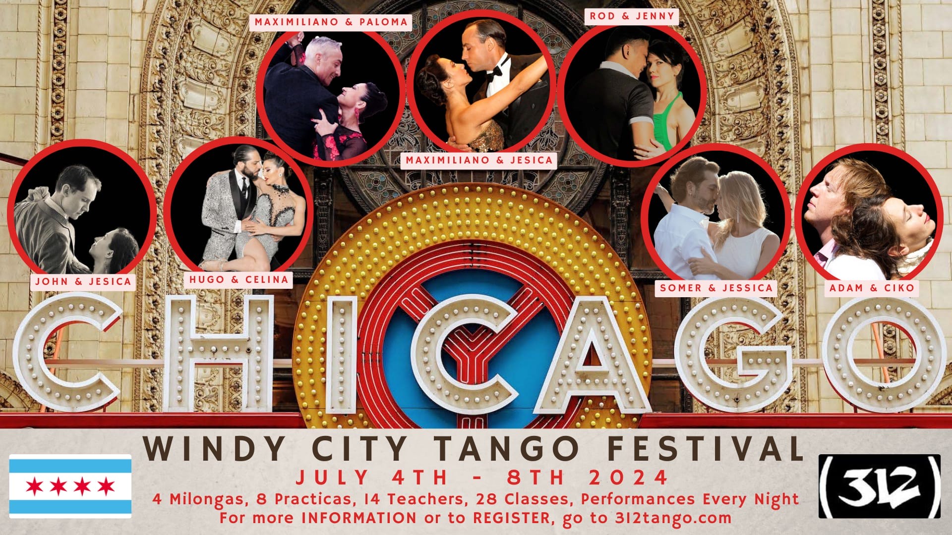 WINDY CITY TANGO FESTIVAL 312 Tango